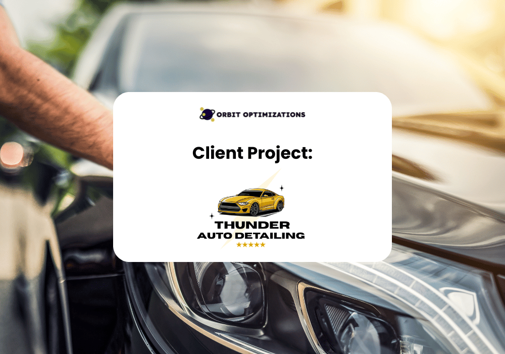 Thunder Auto Detailing Project